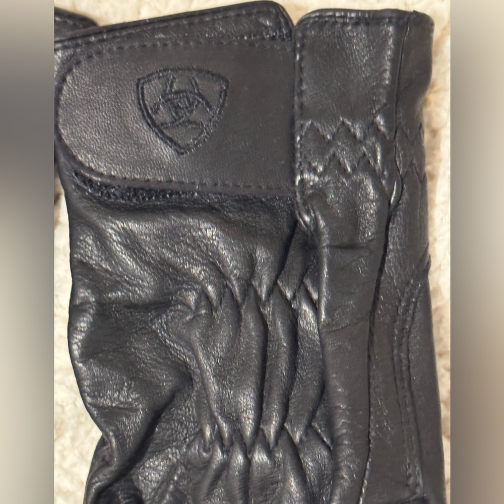 Ariat Pro Grip Leather Gloves - Picture 3 of 10